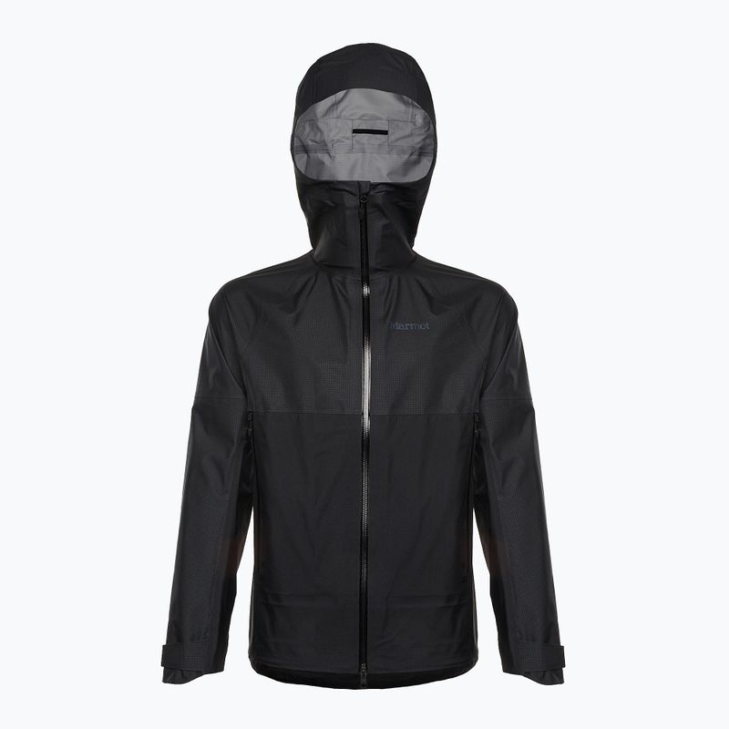 Marmot Mitre Peak GTX vyriška striukė nuo lietaus juoda M12685-001