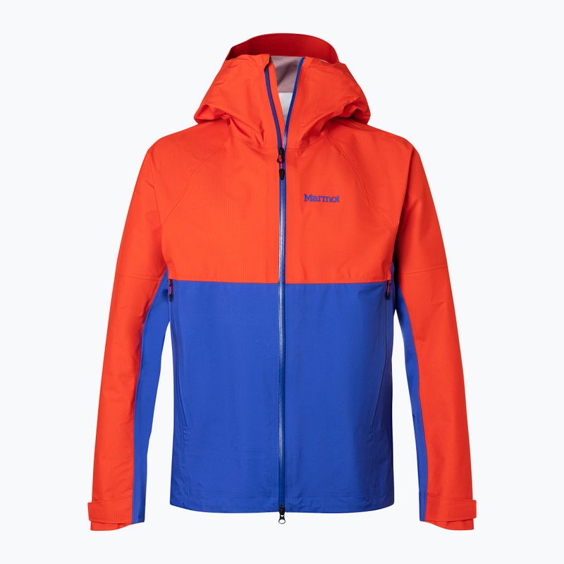 Marmot Mitre Peak GTX vyriška striukė nuo lietaus raudonai mėlyna M12685-21750 7