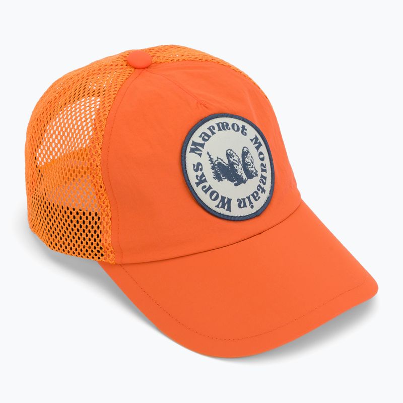 Marmot Alpine Soft Mesh Trucker kepurė oranžinė M1431521524