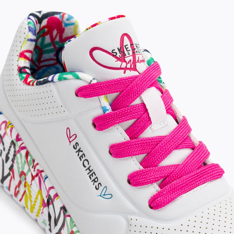 Vaikiški batai SKECHERS Uno Lite Lovely Luv white/multi 8