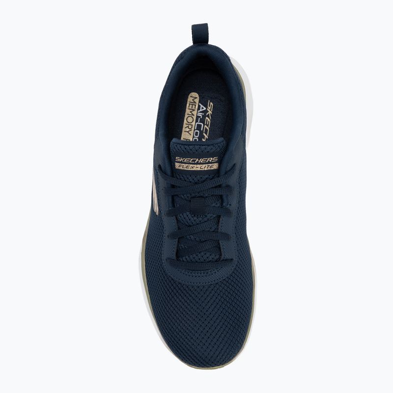 Moteriški batai SKECHERS Flex Appeal 4.0 Brilliant View navy/gold 5