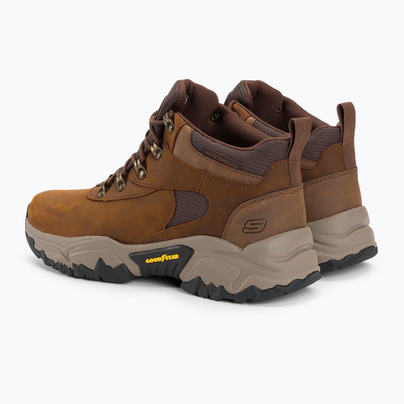 SKECHERS Terraform Renfrom vyriški trekingo batai tamsiai rudi 3