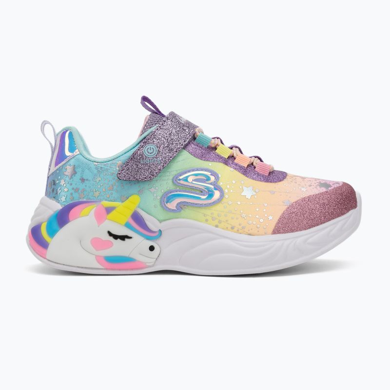 Vaikiški batai SKECHERS Unicorn Dreams violetiniai/daugiaspalviai 2