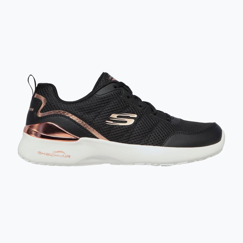 Moteriški treniruočių bateliai SKECHERS Skech-Air Dynamight The Halcyon black/rose gold 8