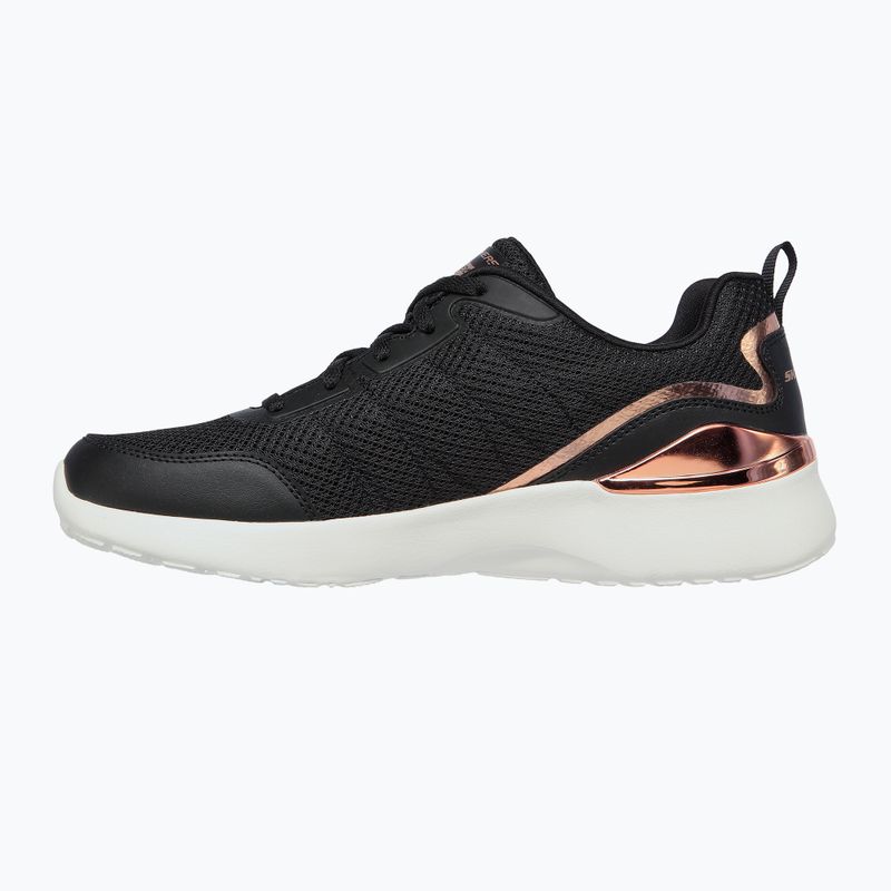 Moteriški treniruočių bateliai SKECHERS Skech-Air Dynamight The Halcyon black/rose gold 9