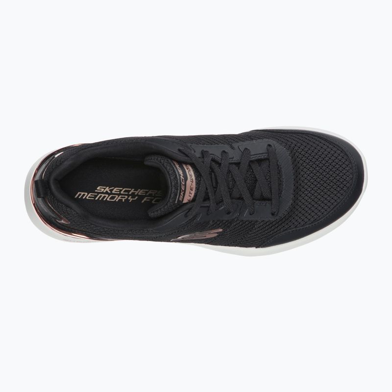Moteriški treniruočių bateliai SKECHERS Skech-Air Dynamight The Halcyon black/rose gold 11
