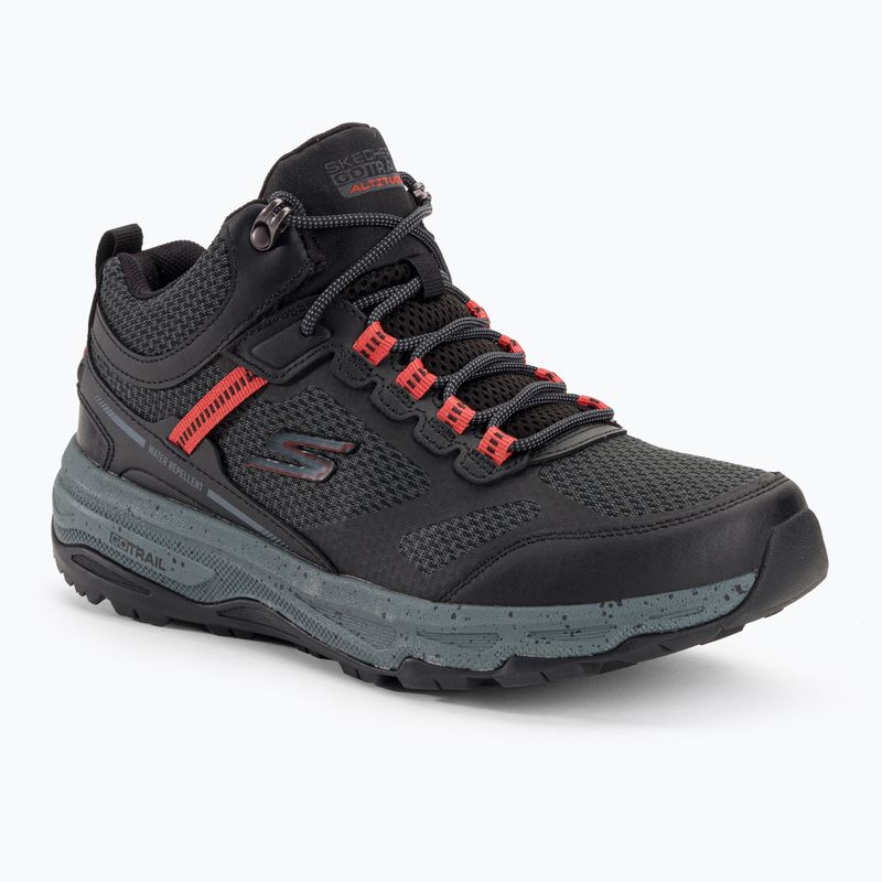 Vyriški SKECHERS Go Run Trail Altitude Element black/charcoal bėgimo bateliai