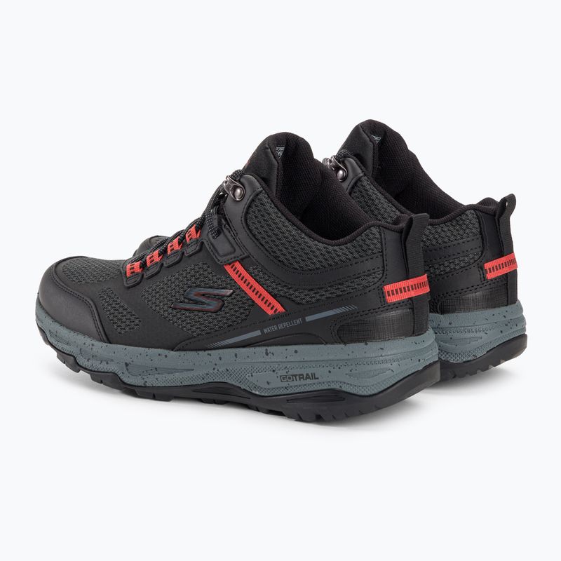 Vyriški SKECHERS Go Run Trail Altitude Element black/charcoal bėgimo bateliai 3