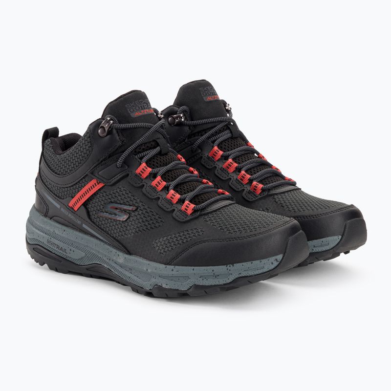 Vyriški SKECHERS Go Run Trail Altitude Element black/charcoal bėgimo bateliai 4