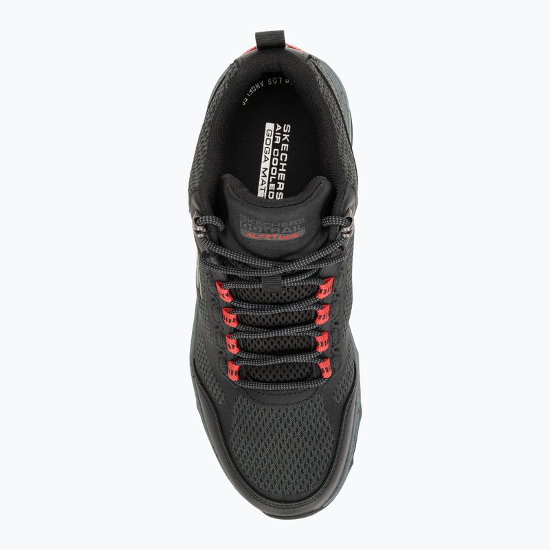 Vyriški SKECHERS Go Run Trail Altitude Element black/charcoal bėgimo bateliai 6
