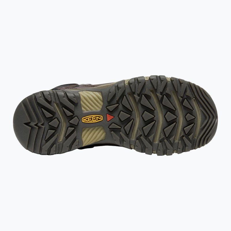 KEEN Ridge Flex Mid vyriški trekingo batai rudos spalvos 1026614 15