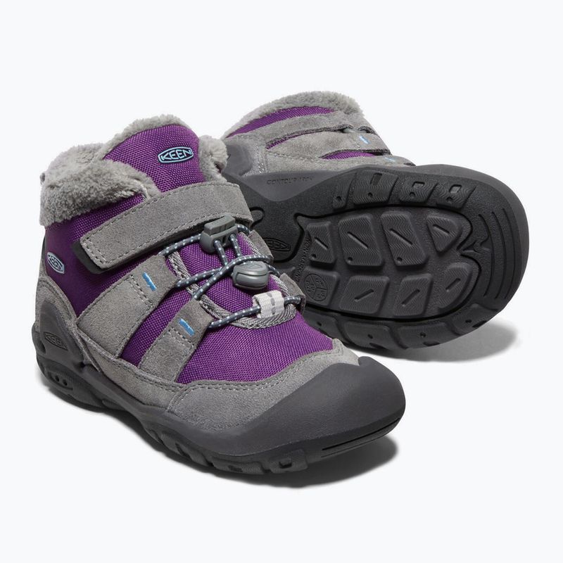 KEEN Knotch Chukka vaikų trekingo batai rožinės spalvos 1026741 12