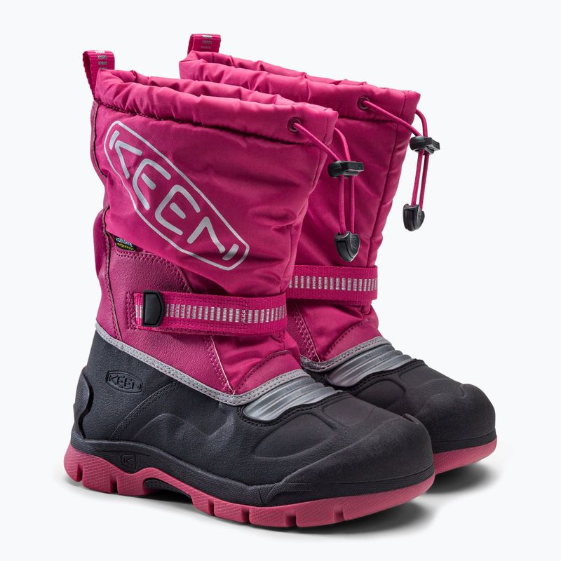 KEEN Snow Troll vaikiški sniego batai rožinės spalvos 1026757 5