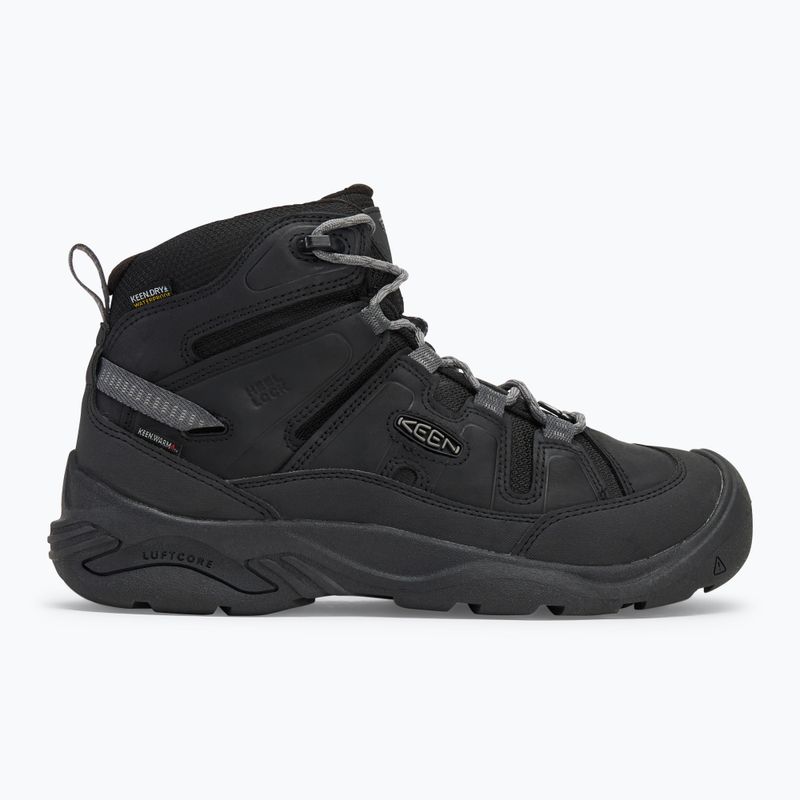 Vyriški turistiniai batai KEEN Circadia Mid Polar black/steel grey 2