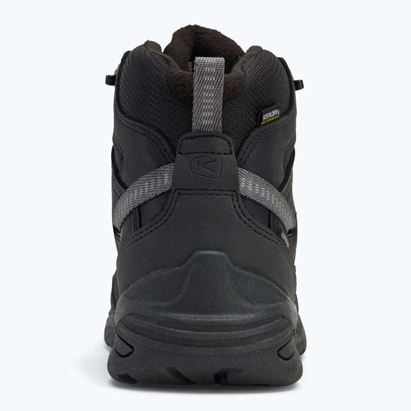 Vyriški turistiniai batai KEEN Circadia Mid Polar black/steel grey 6