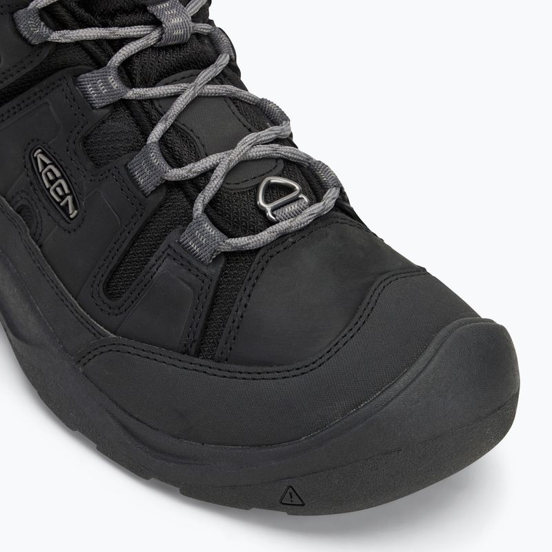 Vyriški turistiniai batai KEEN Circadia Mid Polar black/steel grey 7