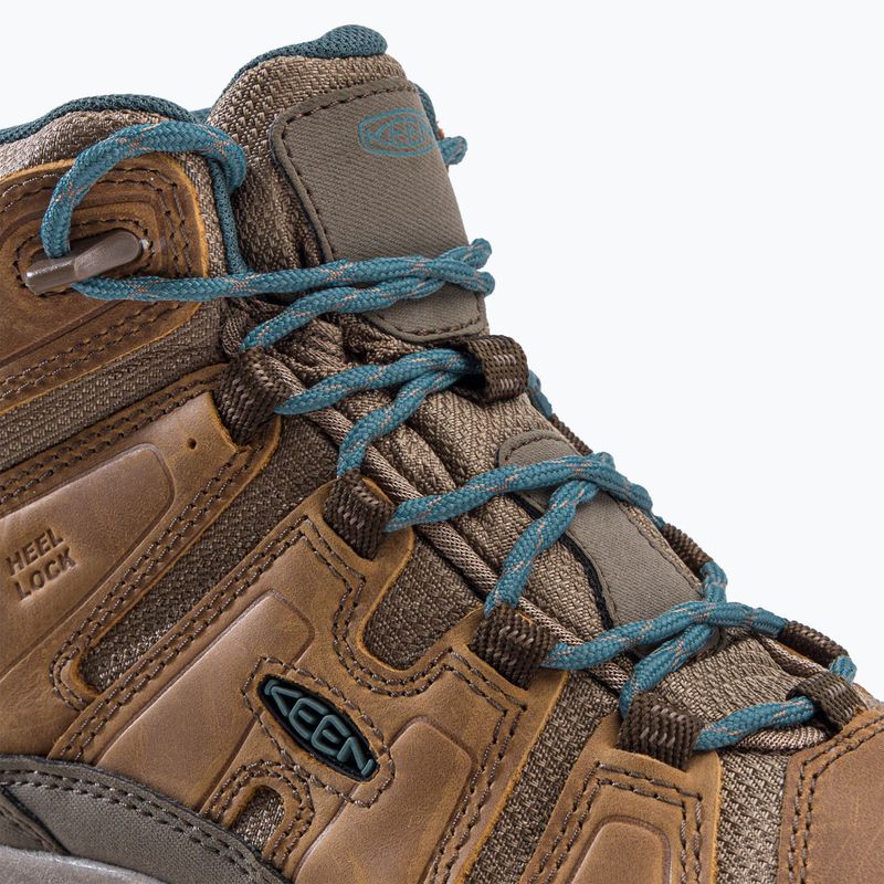 Moteriški trekingo batai KEEN Circadia Mid Wp brown 1026764 9