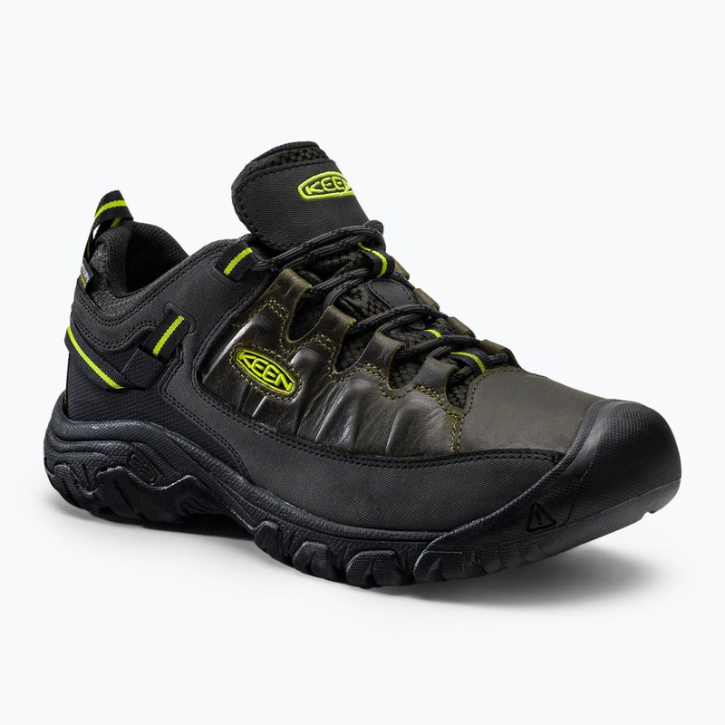 Vyriški trekingo batai KEEN Targhee III Wp green-black 1026860