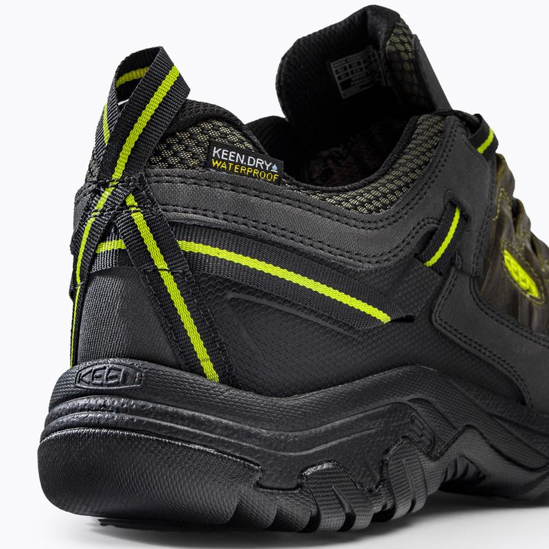 Vyriški trekingo batai KEEN Targhee III Wp green-black 1026860 8