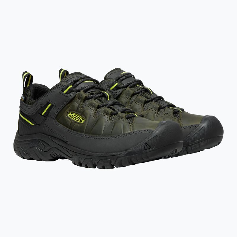 Vyriški trekingo batai KEEN Targhee III Wp green-black 1026860 11