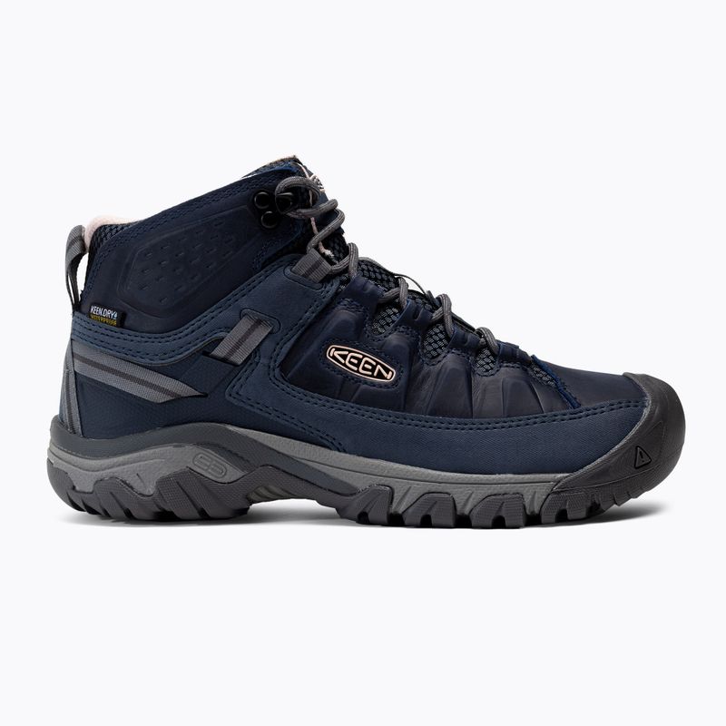 Moteriški trekingo batai KEEN Targhee III Mid navy blue 1026863 2