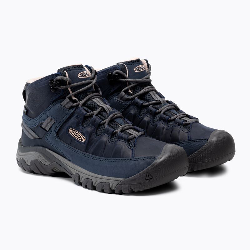 Moteriški trekingo batai KEEN Targhee III Mid navy blue 1026863 5