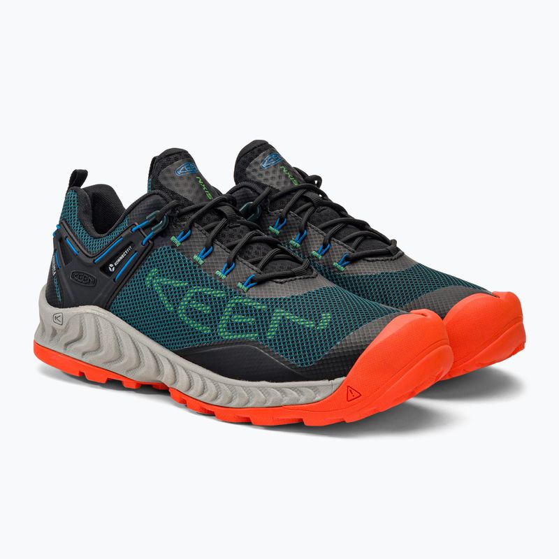 KEEN Nxis Evo WP vyriški trekingo batai green 1027194 4