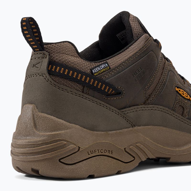 KEEN Circadia WP vyriški trekingo batai rudi 1027259 10