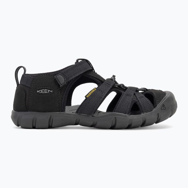 Paauglių sandalai KEEN Seacamp II CNX black/ grey 2