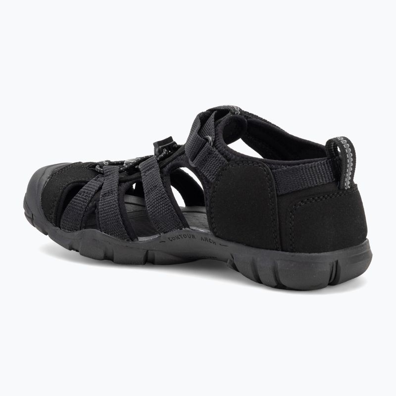 Paauglių sandalai KEEN Seacamp II CNX black/ grey 3