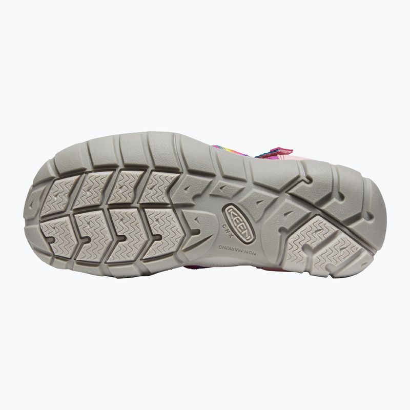 Keen Seacamp II CNX rožinės spalvos vaikiški trekingo sandalai 1027421 13