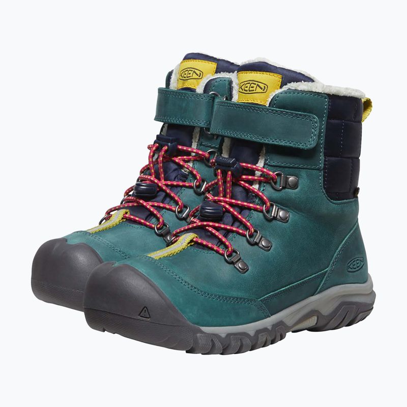 KEEN Kanibou WP deep lagoon/jazzy vaikiški trekingo batai 9