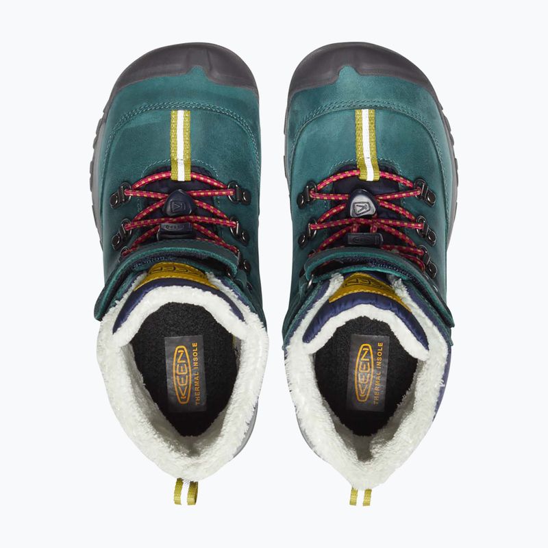 KEEN Kanibou WP deep lagoon/jazzy vaikiški trekingo batai 11