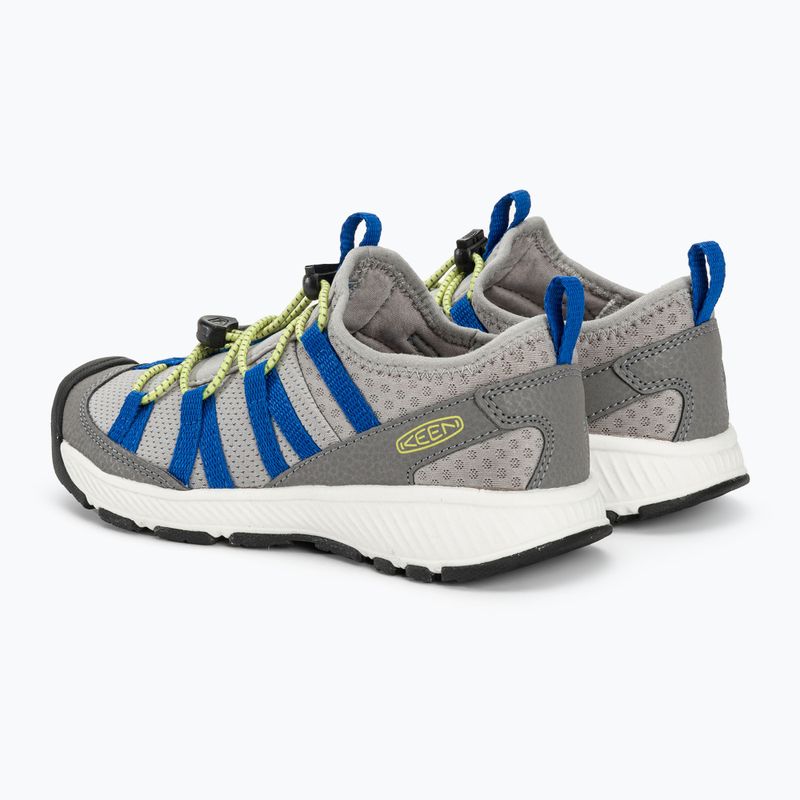 KEEN Motozoa Sneaker steel grey/evening primrose vaikiški batai 4