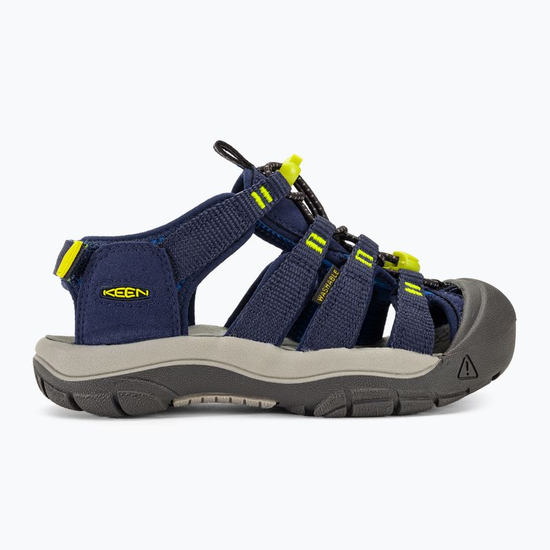 KEEN Newport Boundless navy academy/evening primrose vaikiški sandalai 2