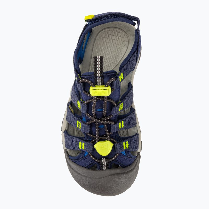 KEEN Newport Boundless navy academy/evening primrose vaikiški sandalai 6