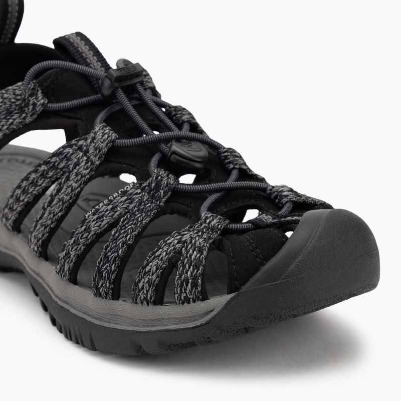 Moteriški sandalai KEEN Whisper black/ steel grey 7