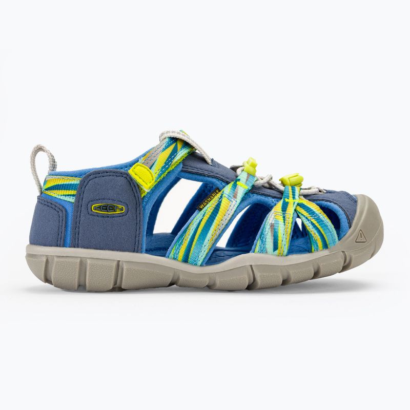 KEEN Seacamp II CNX Vintage indigo/evening primrose vaikiški sandalai 2