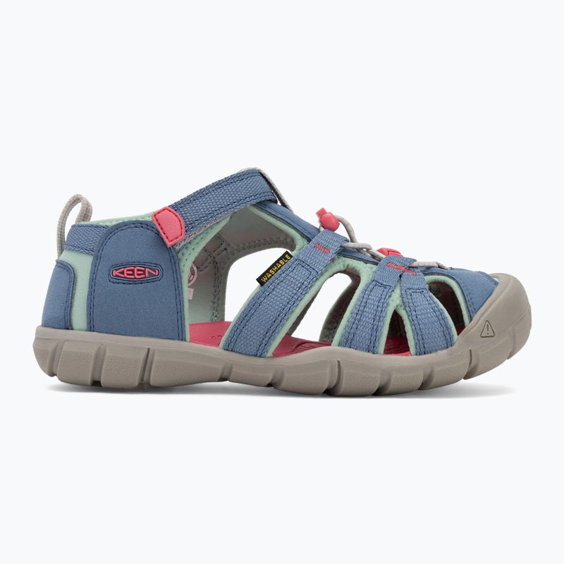 Paauglių sandalai KEEN Seacamp II CNX coronet blue/ hot pink 2