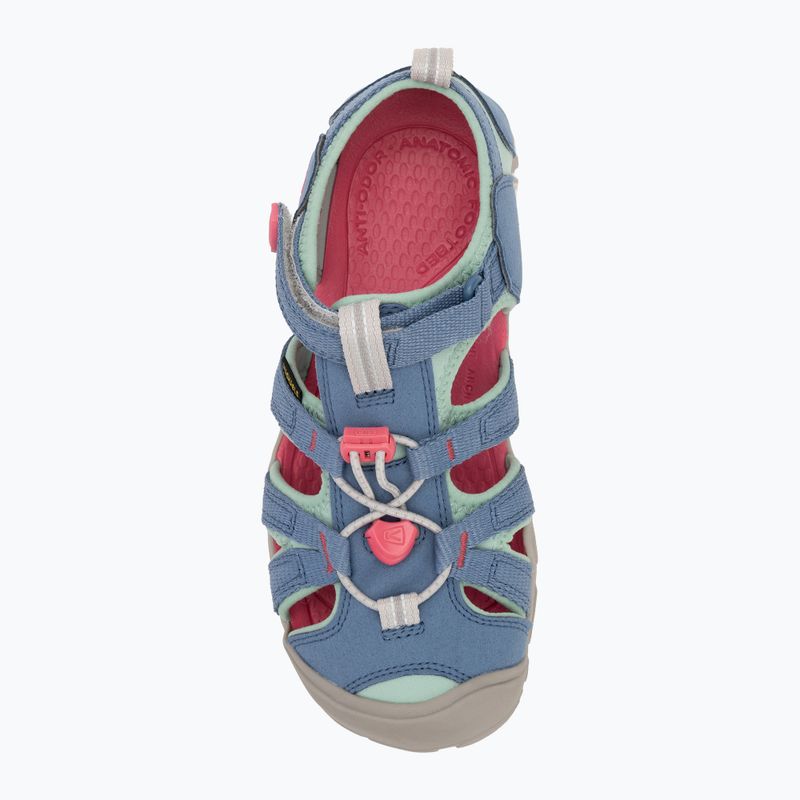 Paauglių sandalai KEEN Seacamp II CNX coronet blue/ hot pink 5