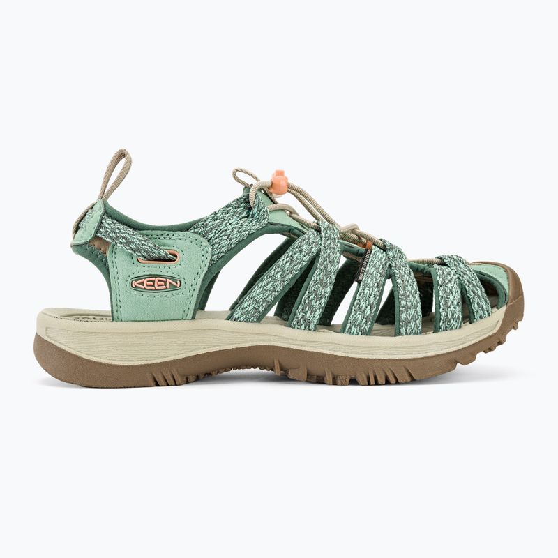 Moteriški sandalai KEEN Whisper granite green/peach parfait 2