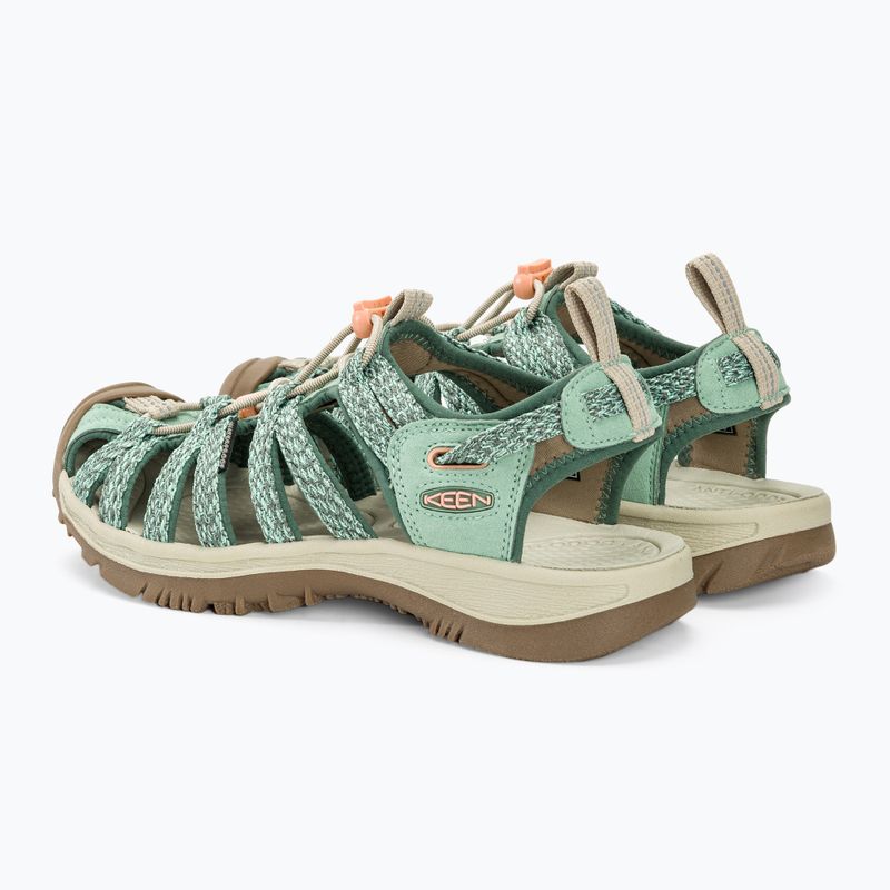 Moteriški sandalai KEEN Whisper granite green/peach parfait 3