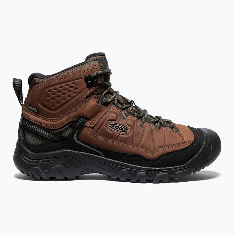 Vyriški žygio batai KEEN Targhee IV Mid Wp wide bison /brindle 8