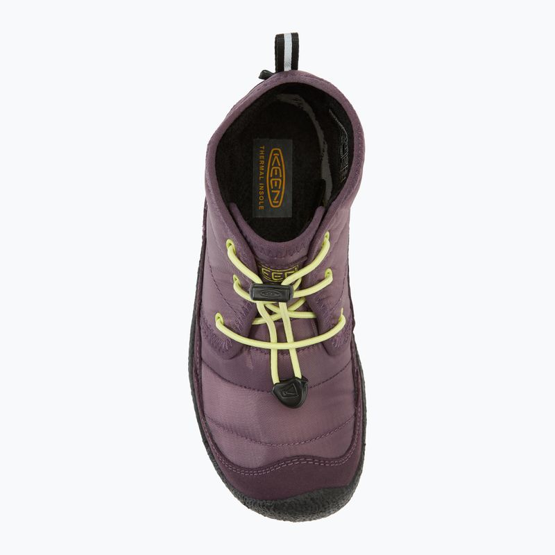 KEEN Howser II Chukka WP jaunimo batai plum perfect/daiquiri green 5