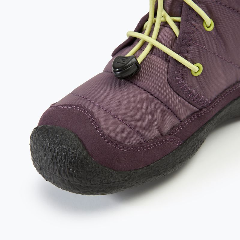 KEEN Howser II Chukka WP jaunimo batai plum perfect/daiquiri green 7