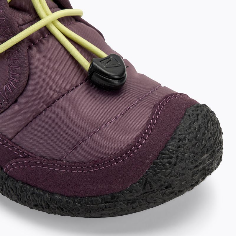 KEEN Howser II Chukka WP batai vaikams Plum perfect/daiquiri green 7