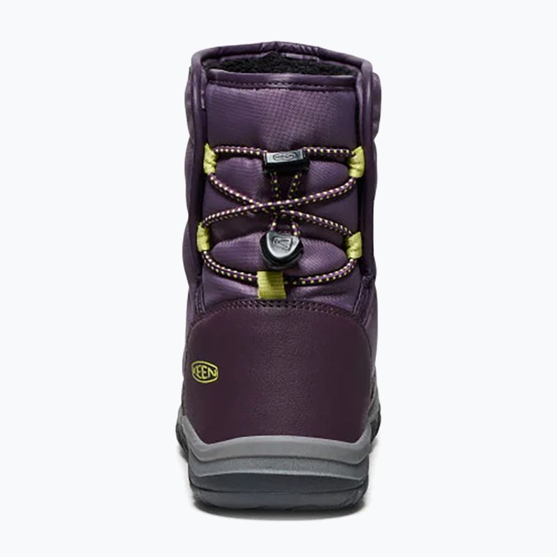 Paauglių batai KEEN Puffrider WP black plum/daiquiri green 11