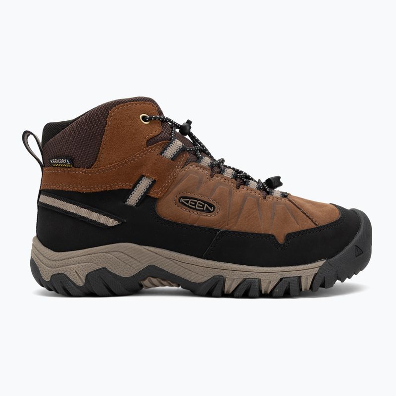 Vaikiški žygio batai KEEN Targhee IV Mid Waterproof bison/brindle 2