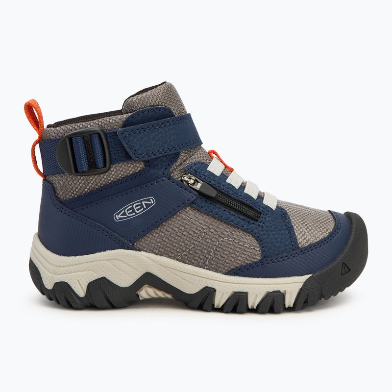 Vaikiški turistiniai batai KEEN Targhee Boundless naval academy/steel grey 2