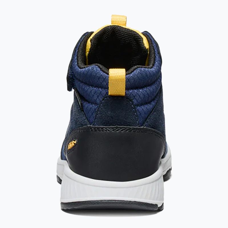 KEEN Skua Mid WP vaikiški žygio batai naval academy/yolk yellow 4